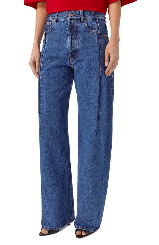 Джинсы VETEMENTS ME76DP088N5/2804 DENIM Синий  ME76DP088N5/2804 DENIM Фото 3