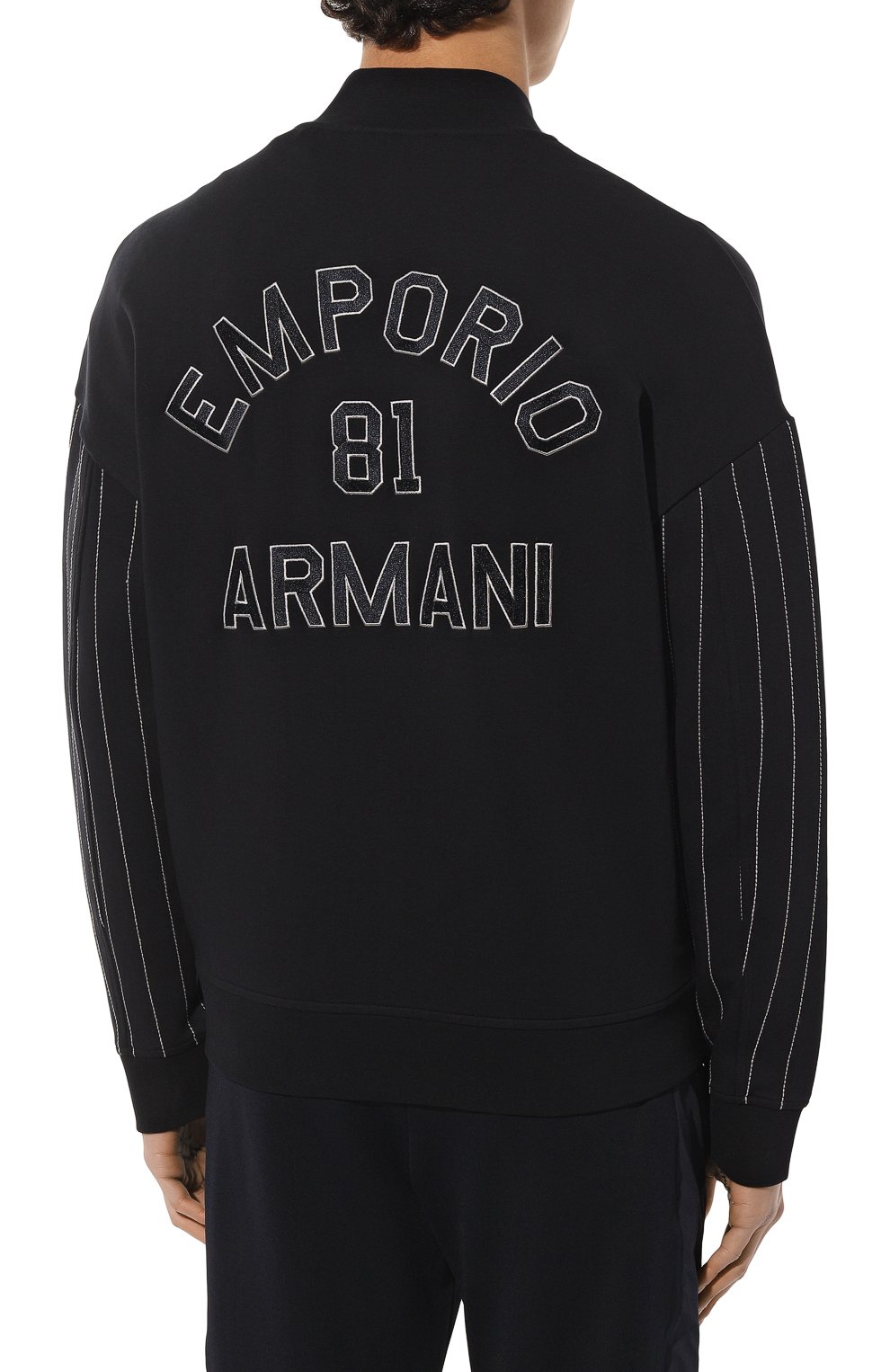 Хлопковая толстовка EMPORIO ARMANI, арт. 3R1MDG/1JHSZ, фото 4