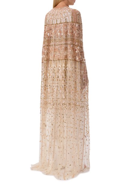 Накидка с отделкой пайетками ZUHAIR MURAD, арт. SAP26064/EMTE001, фото 4