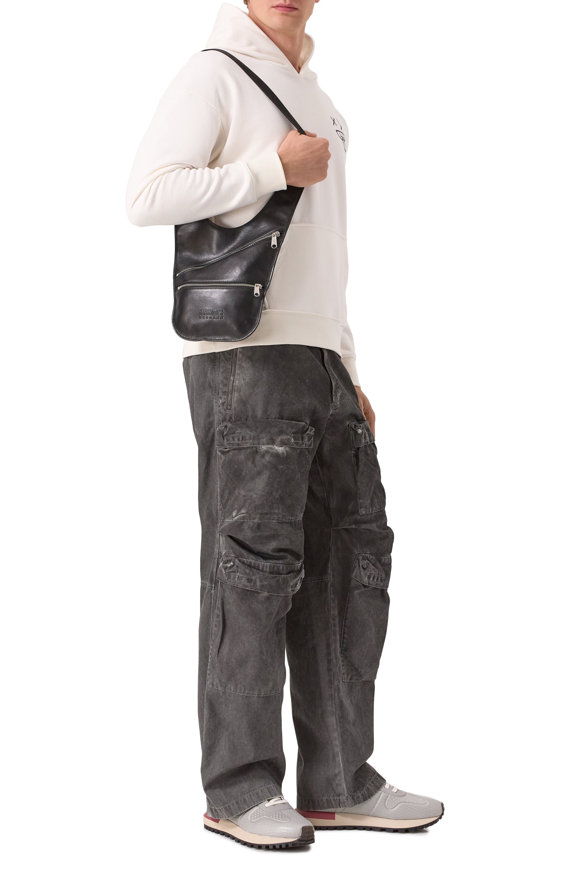 Сумка flat saddle mini MM6, арт. SB5WG0026/P7253, фото 7