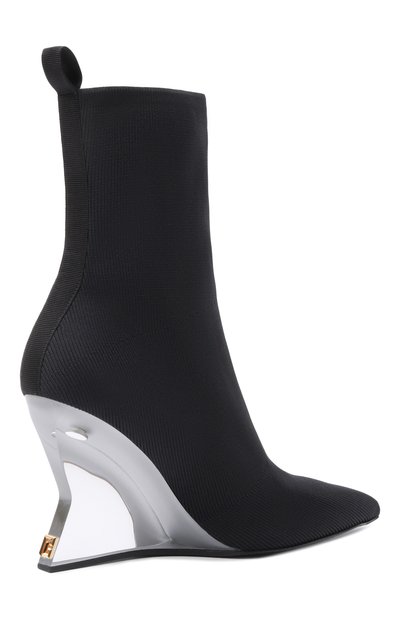 Текстильные ботильоны BALMAIN, арт. GN1TE201/TKNI, фото 5