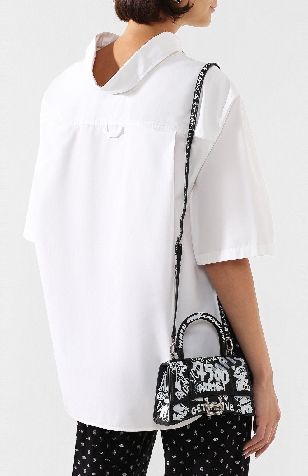 Сумка hourglass xs BALENCIAGA, арт. 592833/1BWIY, фото 6