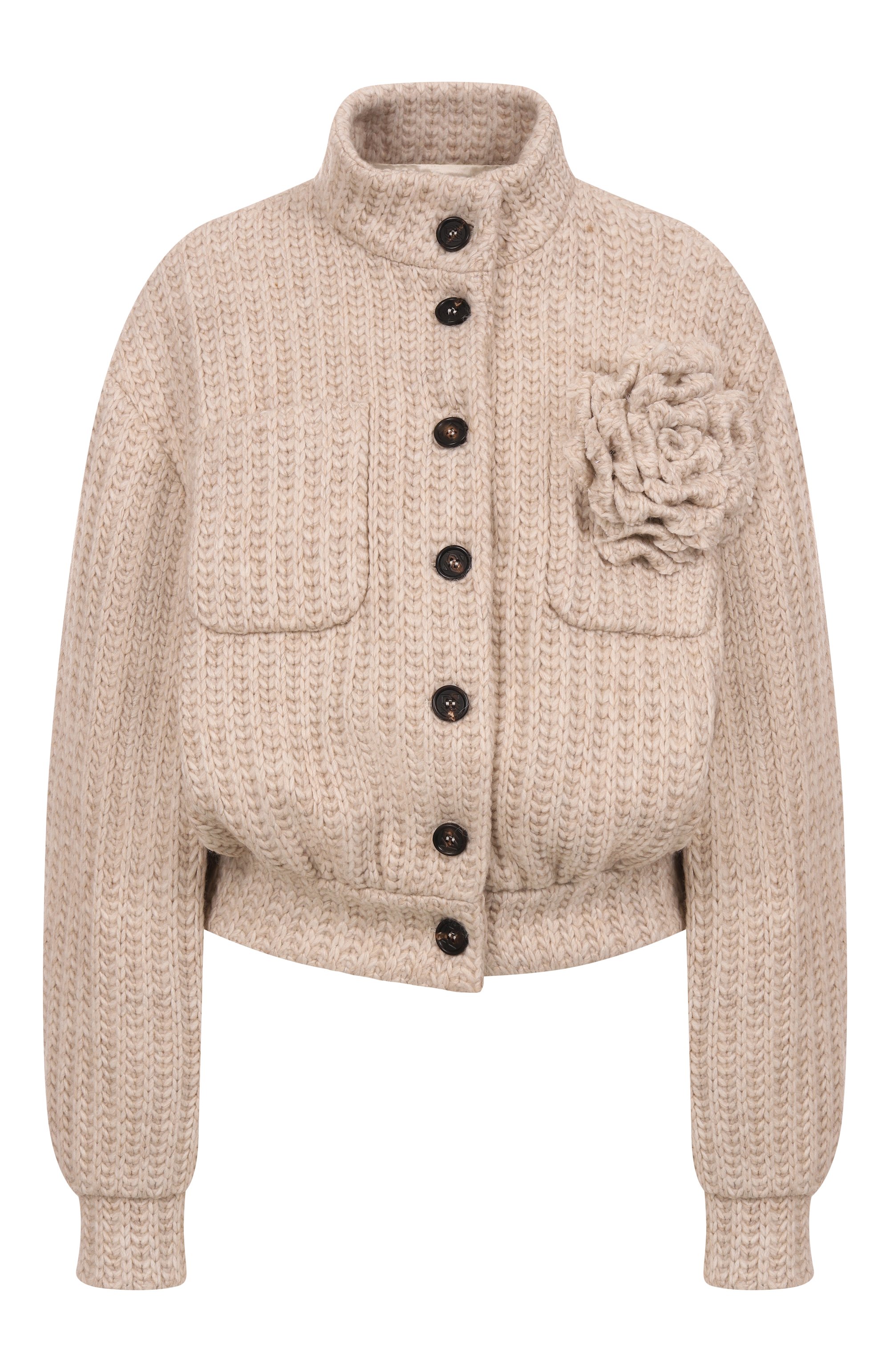 Бомбер GIUSEPPE DI MORABITO кремового цвета по цене 94600 руб., арт. 05FWB0104F 05303, фото 1 Бомбер GIUSEPPE DI MORABITO, арт. 05FWB0104F 05303, фото 1