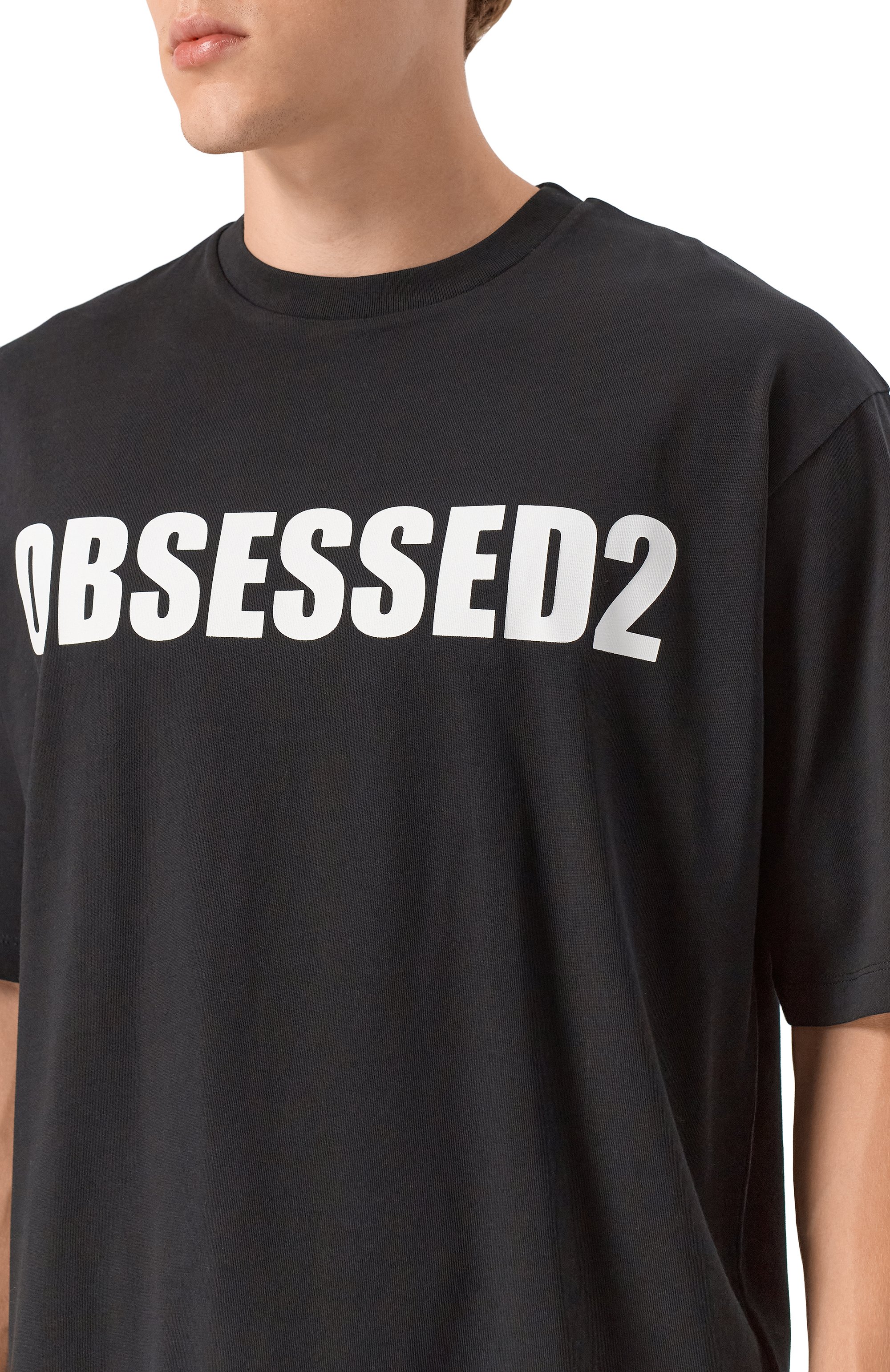 Хлопковая футболка DSQUARED2, арт. S74GD1478/D20033, фото 5