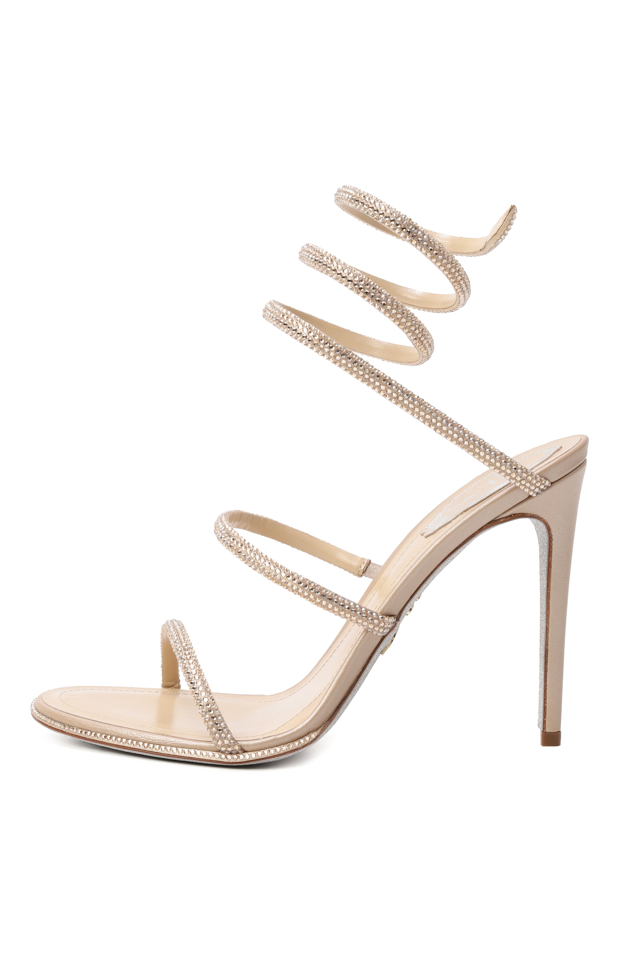 Текстильные босоножки cleo 105 RENE CAOVILLA, арт. C12538-105/R001, фото 4