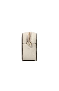 Женская сумка primula FURLA кремвого цвета, арт. WB00667/BX0176 | Фото 4 (Сумки-технические: Сумки через плечо; Материал: Натуральная кожа; Материал сплава: Проставлено; Размер: mini; Ремень/цепочка: На ремешке; Драгоценные камни: Проставлено)