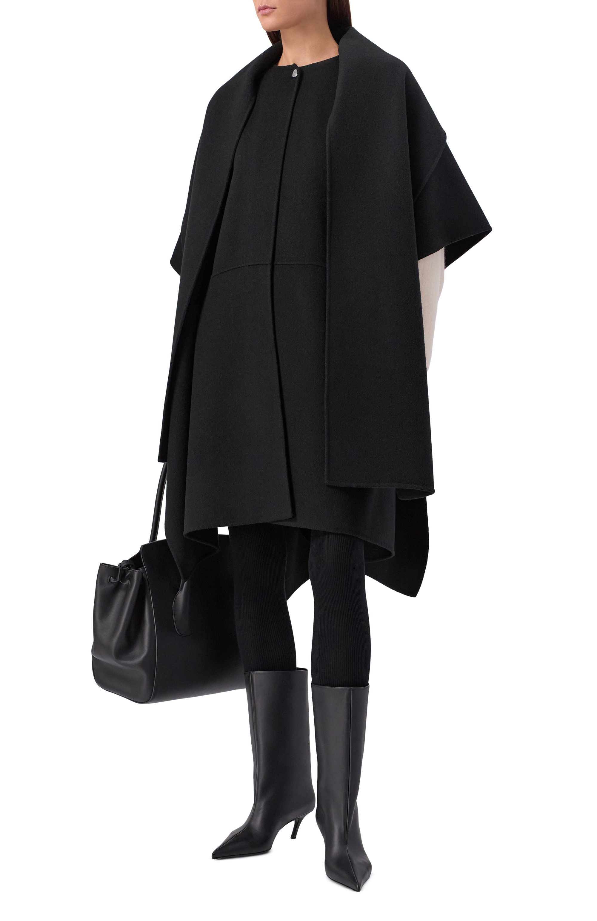 Кожаные сапоги fiona 60 AMINA MUADDI, арт. FI0NA B00T/NAPPA, фото 3