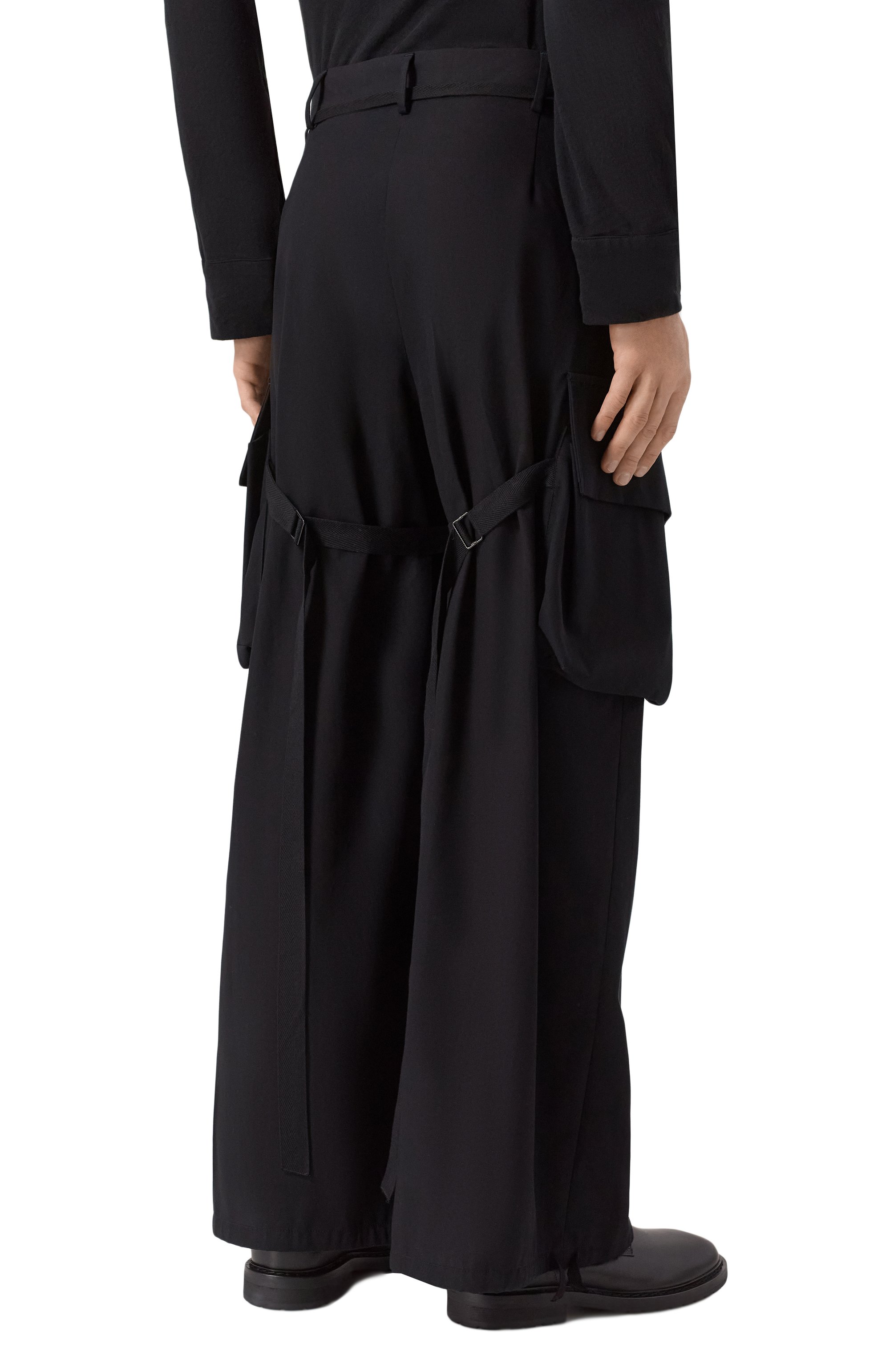 Хлопковые брюки-карго ANN DEMEULEMEESTER, арт. B0012456/FA431, фото 4