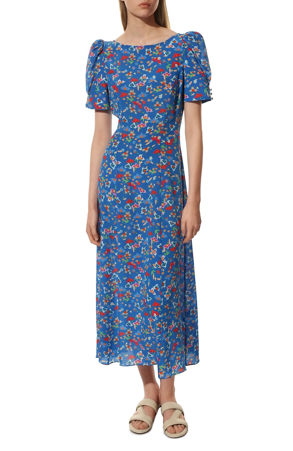 Шелковое платье SALONI, арт. 10375-100-R/1693, фото 3