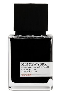 Парфюмерная вода plush (15ml) MIN NEW YORK бесцветного цвета, арт. 855732012728 | Фото 1 (Региональные ограничения белый список (Axapta Mercury): Не проставлено; Нос: Не проставлено; Тип продукта - парфюмерия: Парфюмерная вода; Ограничения доставки: flammable)