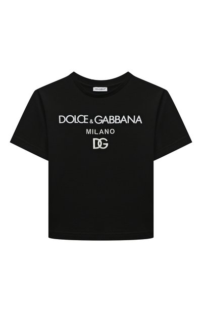 Хлопковая футболка DOLCE & GABBANA, арт. L4JTEY/G7E5G/8-14