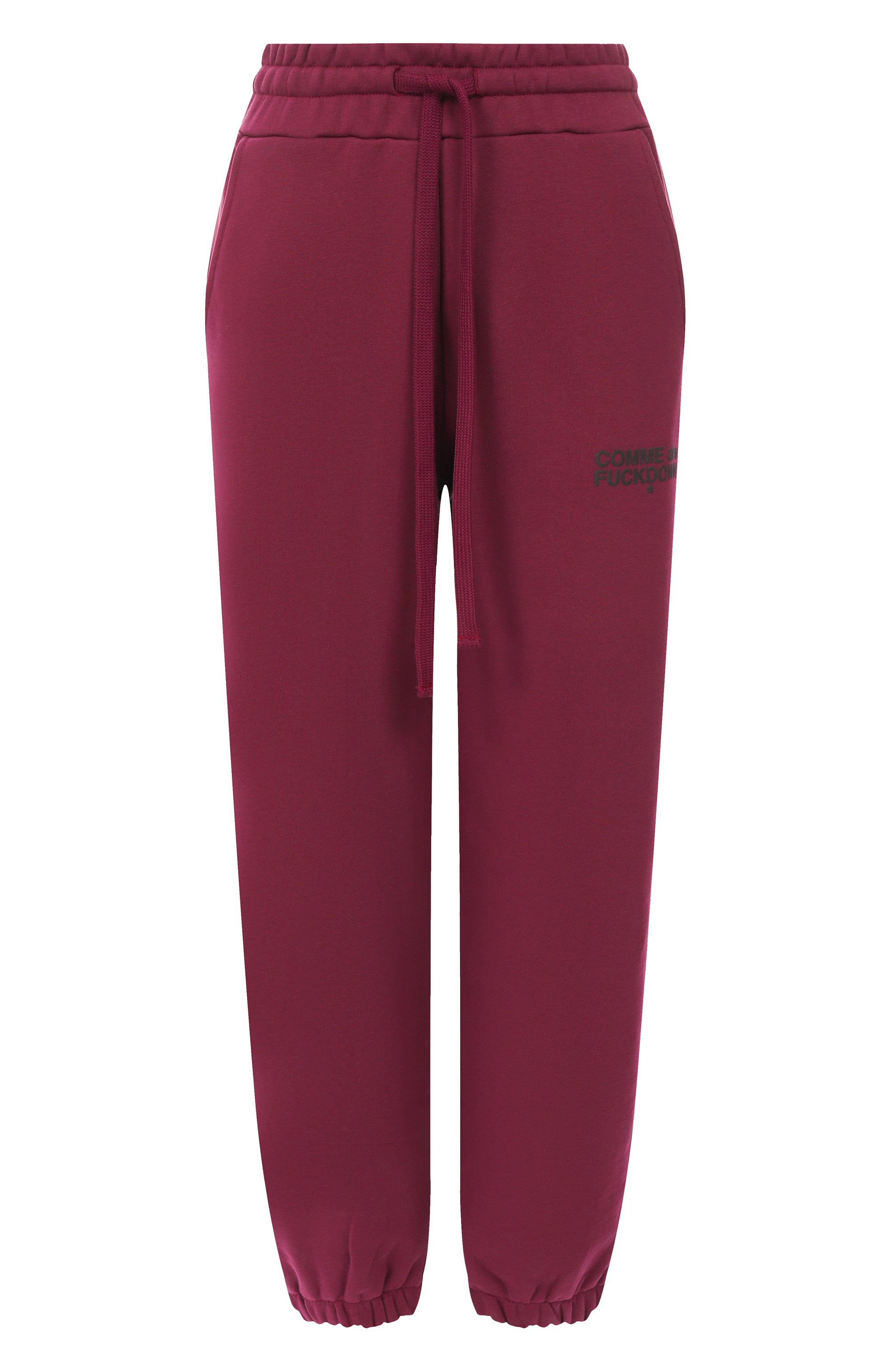 Хлопковые джоггеры COMME DES FUCKDOWN, арт. CFABW01357, фото 1