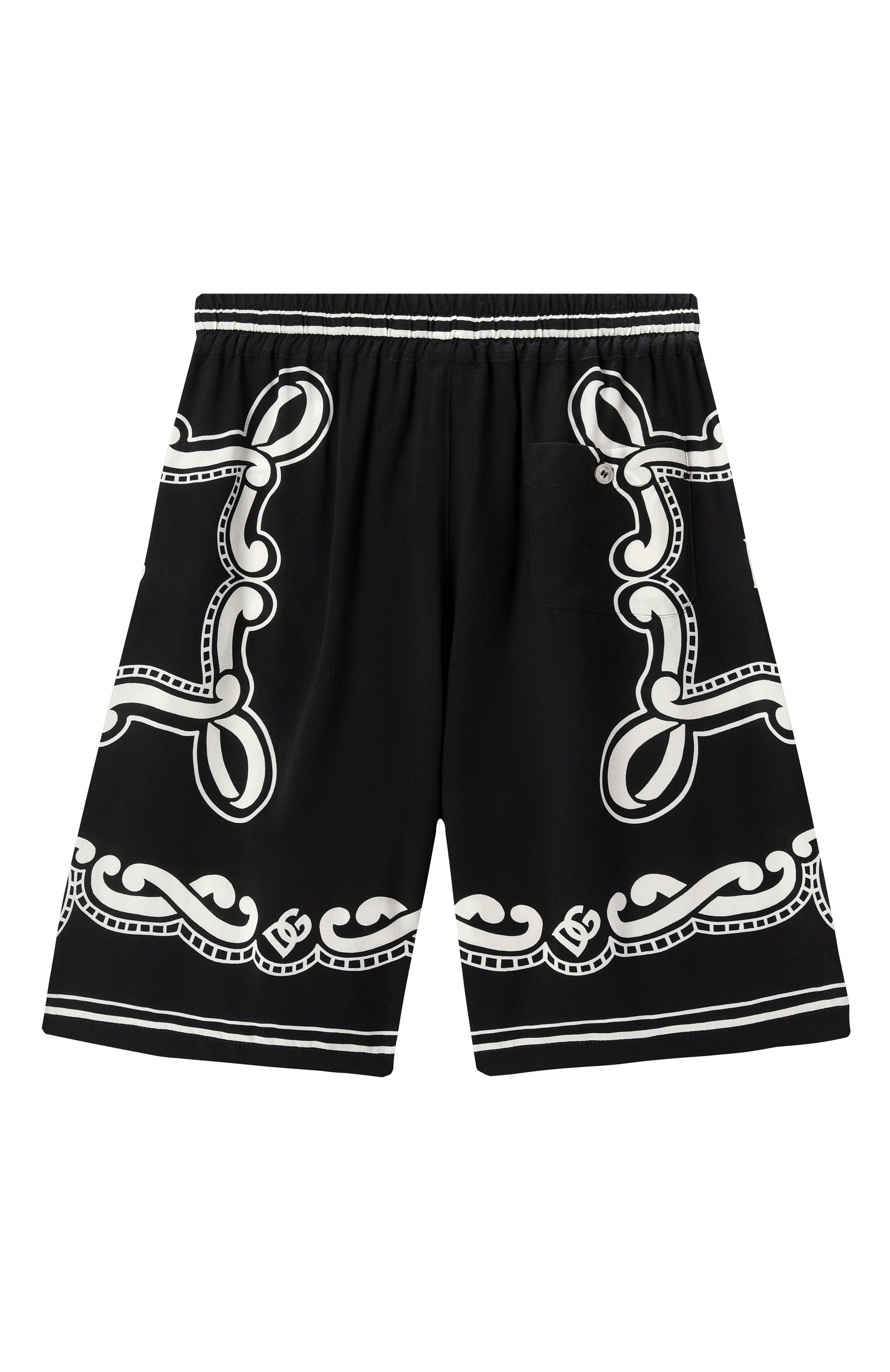 Шорты из вискозы DOLCE & GABBANA, арт. L43Q48/FP8F7/8-14, фото 2