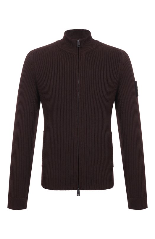 Шерстяной кардиган Premiata PMG25/W00L Коричневый PMG25/W00L