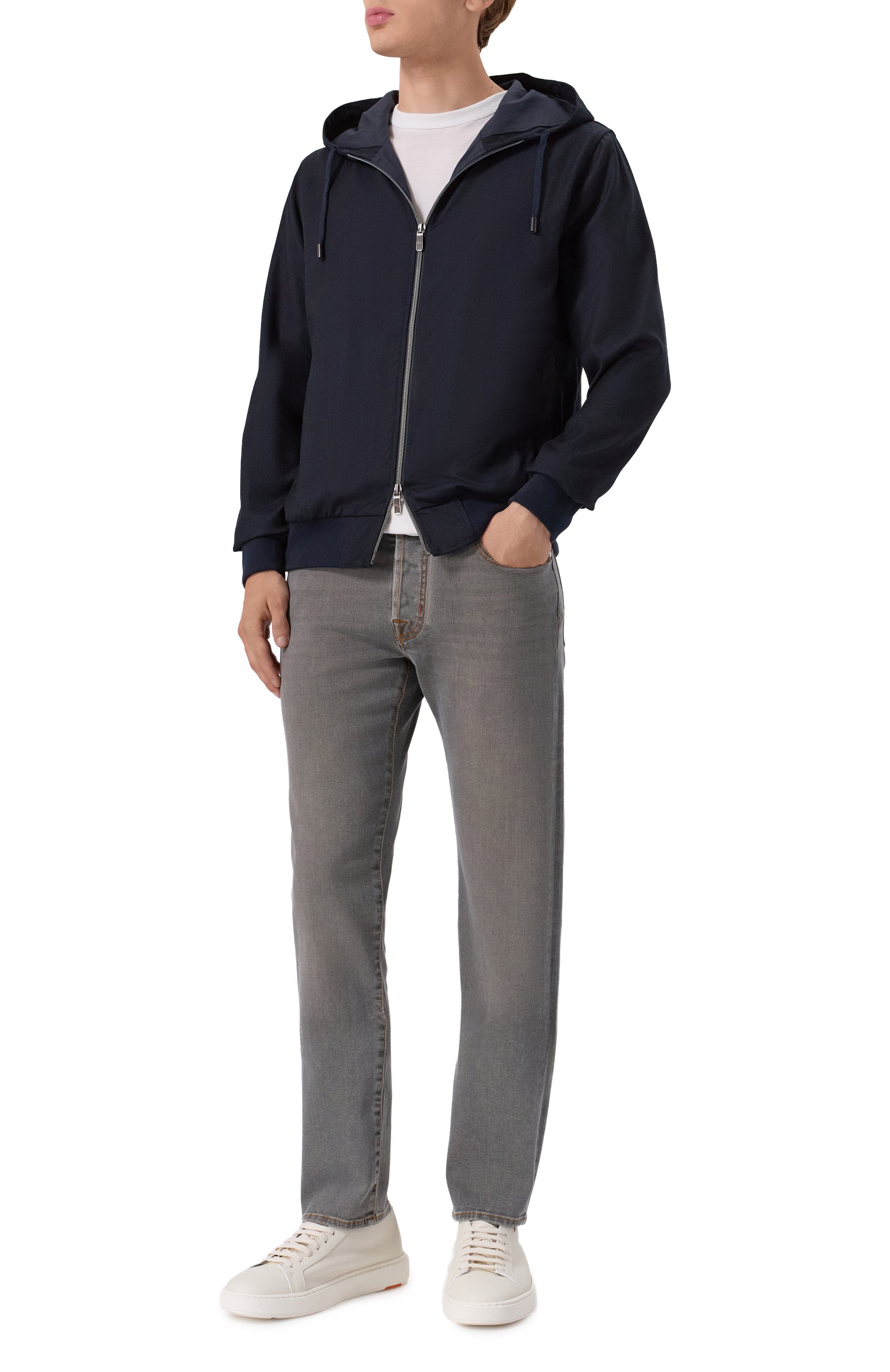 Шерстяная толстовка CAPOBIANCO, арт. 19M406.FL00., фото 2