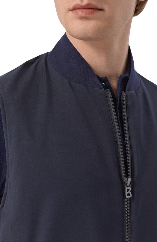 Шерстяной жилет Bogner 38131096 Синий  38131096 Фото 5