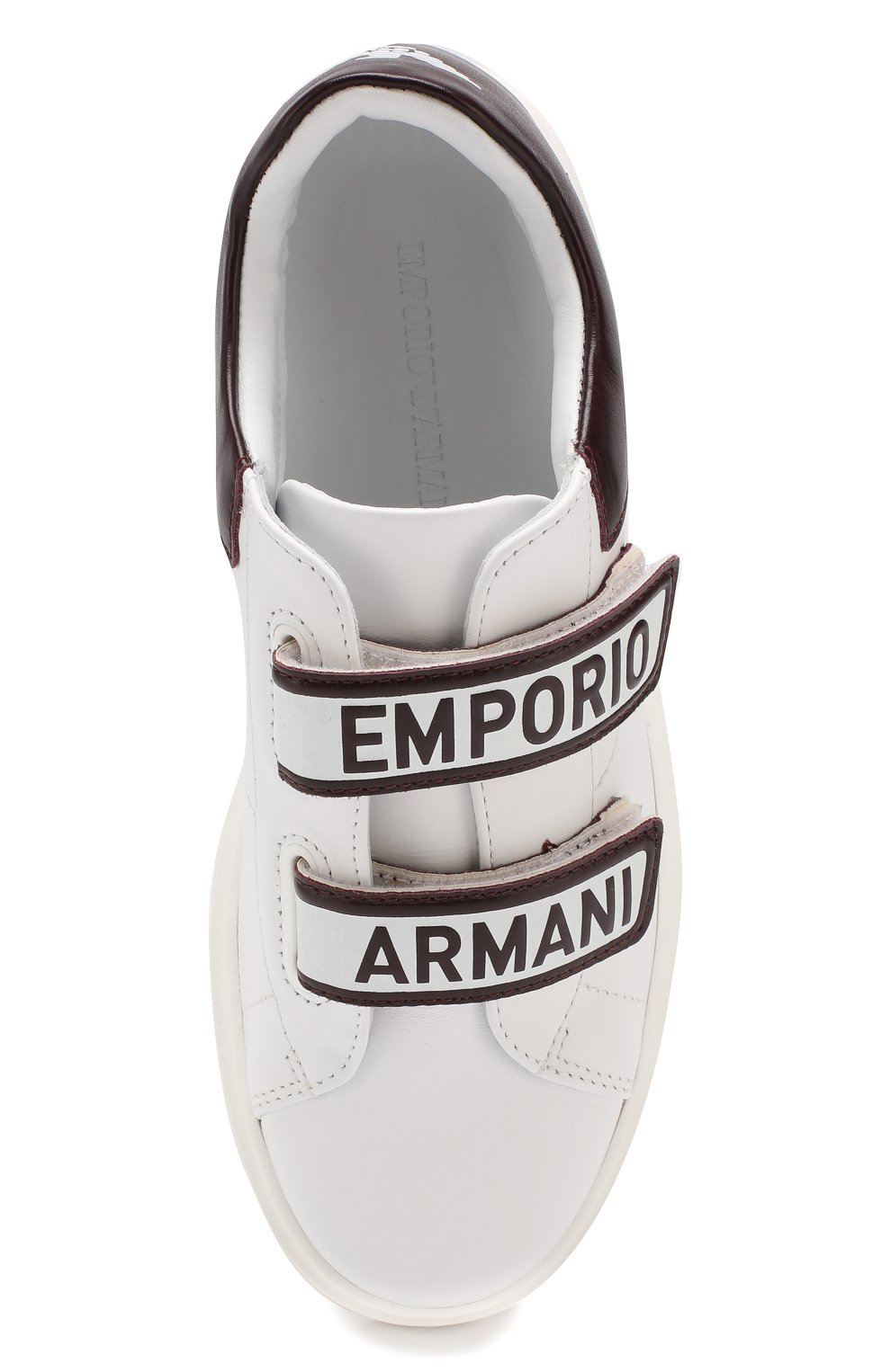 Кожаные кеды EMPORIO ARMANI, арт. XYX007/X0I20/28-34, фото 4