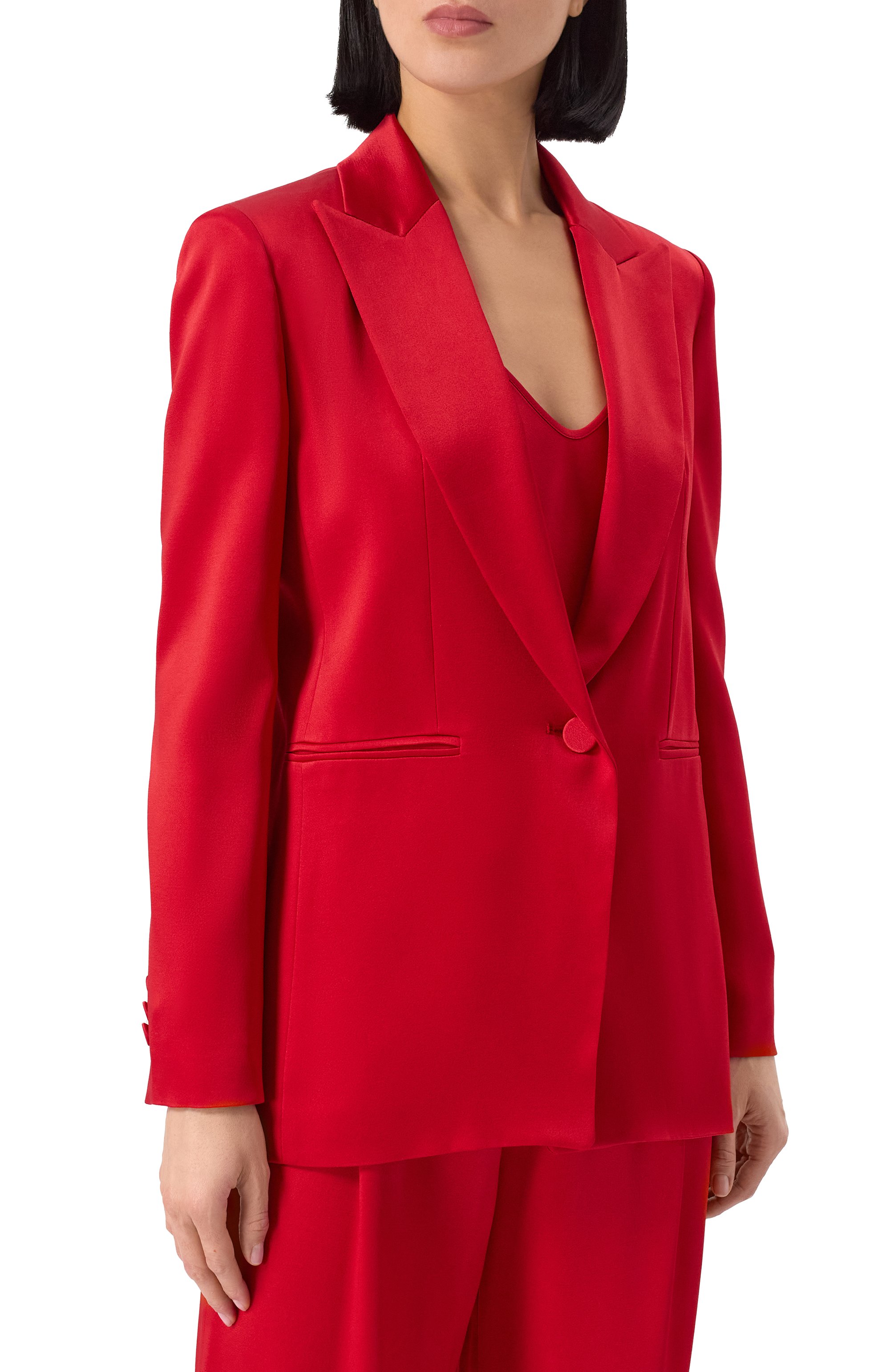 Атласный жакет MAX MARA STUDIO, арт. GALAZIA, фото 3