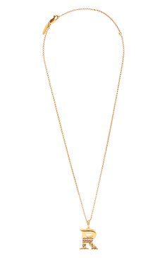 Женская подвеска на цепочке alphabet r CHLOÉ золотого цвета, арт. CHC20SF02RCB7 | Фото 1 (Материал: Металл; Региональные ограничения белый список (Axapta Mercury): Не проставлено; Нос: Не проставлено)
