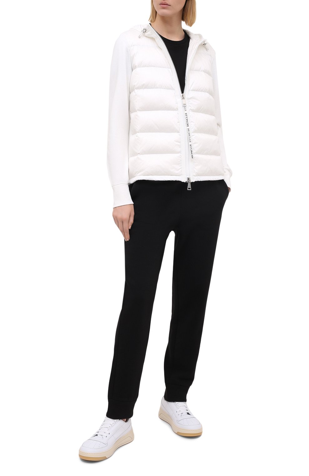 Хлопковые джоггеры MONCLER, арт. F2-093-8H701-00-V8053, фото 2