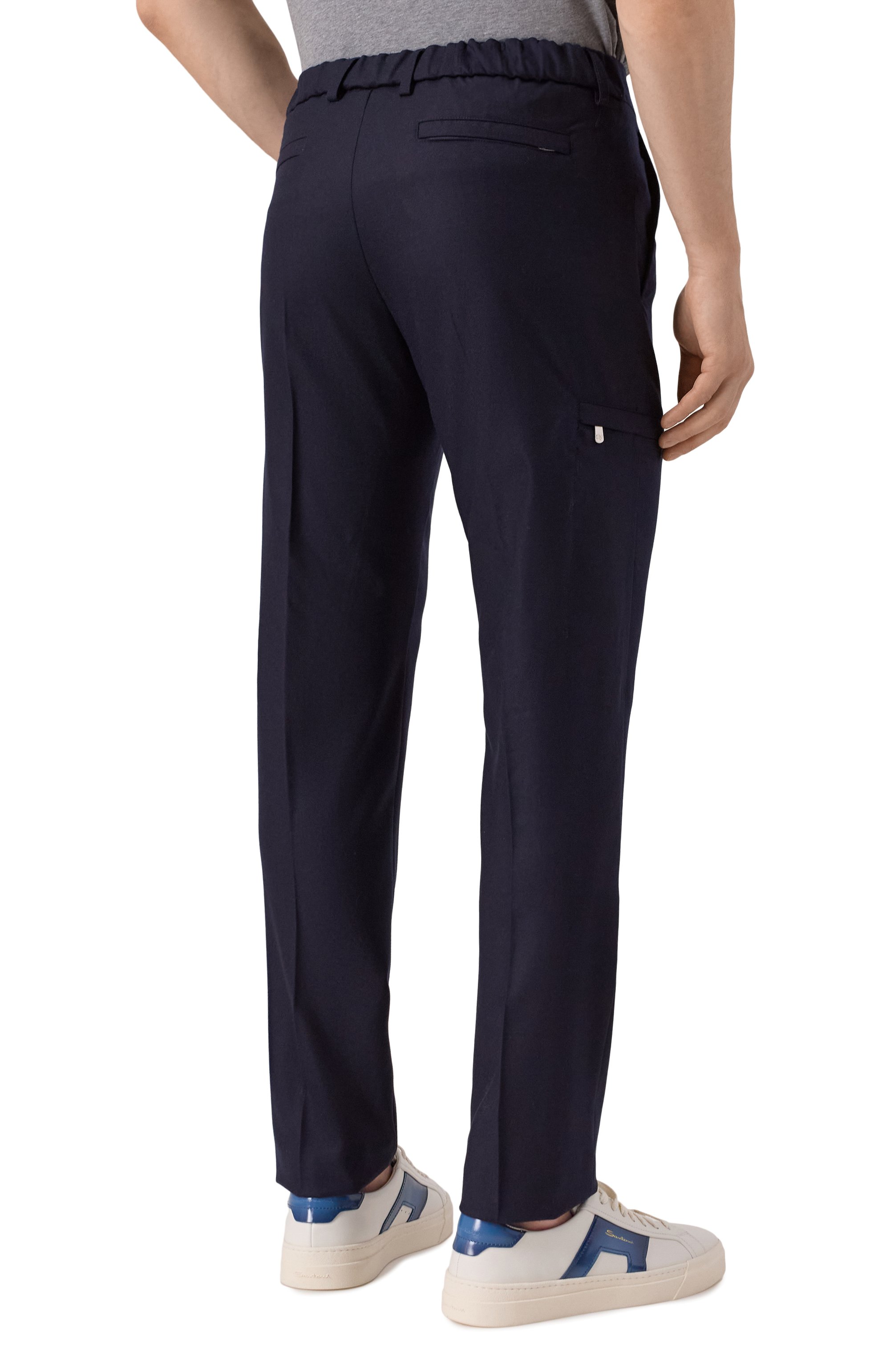 Шерстяные брюки MARCO PESCAROLO, арт. METIS/5215, фото 4