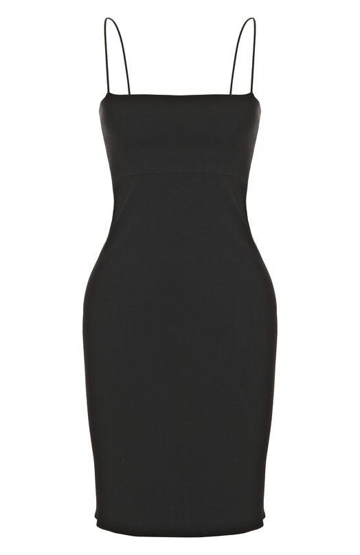 Платье из вискозы и шелка Alexander Wang 1KC3251054 Чёрный 1KC3251054