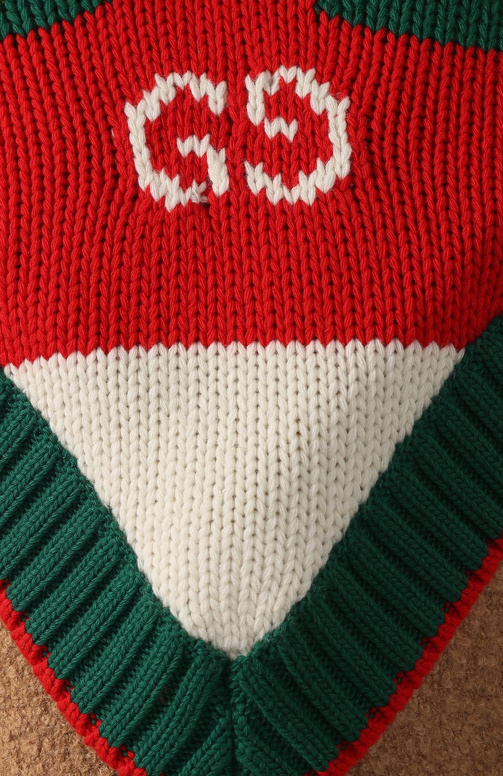 Шерстяная накидка GUCCI, арт. 597635/4G206, фото 5