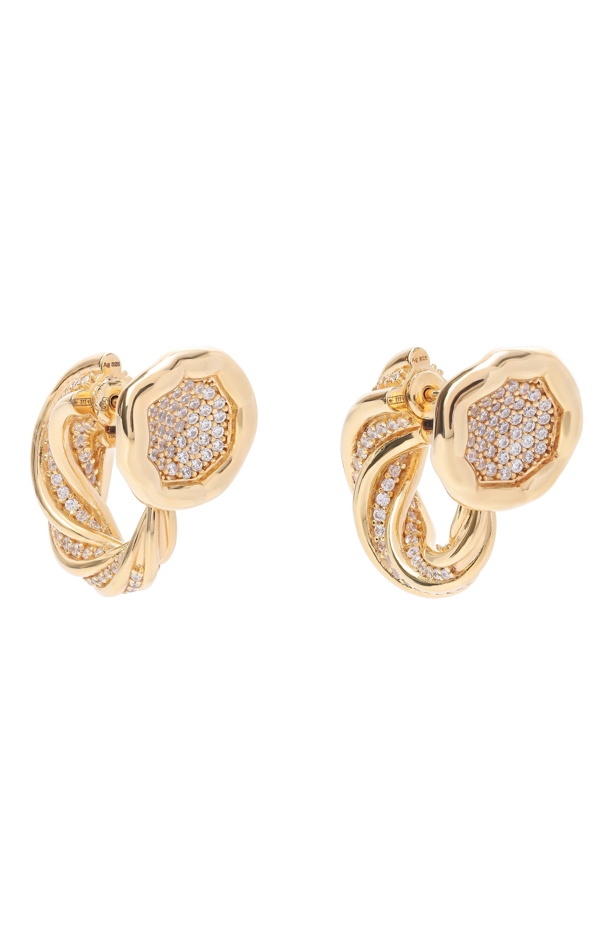 Серьги BOTTEGA VENETA, арт. 804644/VB0B6, фото 3