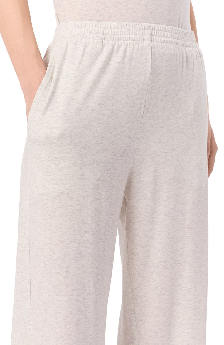 Женские брюки ZIMMERLI светло-серого цвета, арт. 8010-37013 | Фото 5 (Нос: Не проставлено)