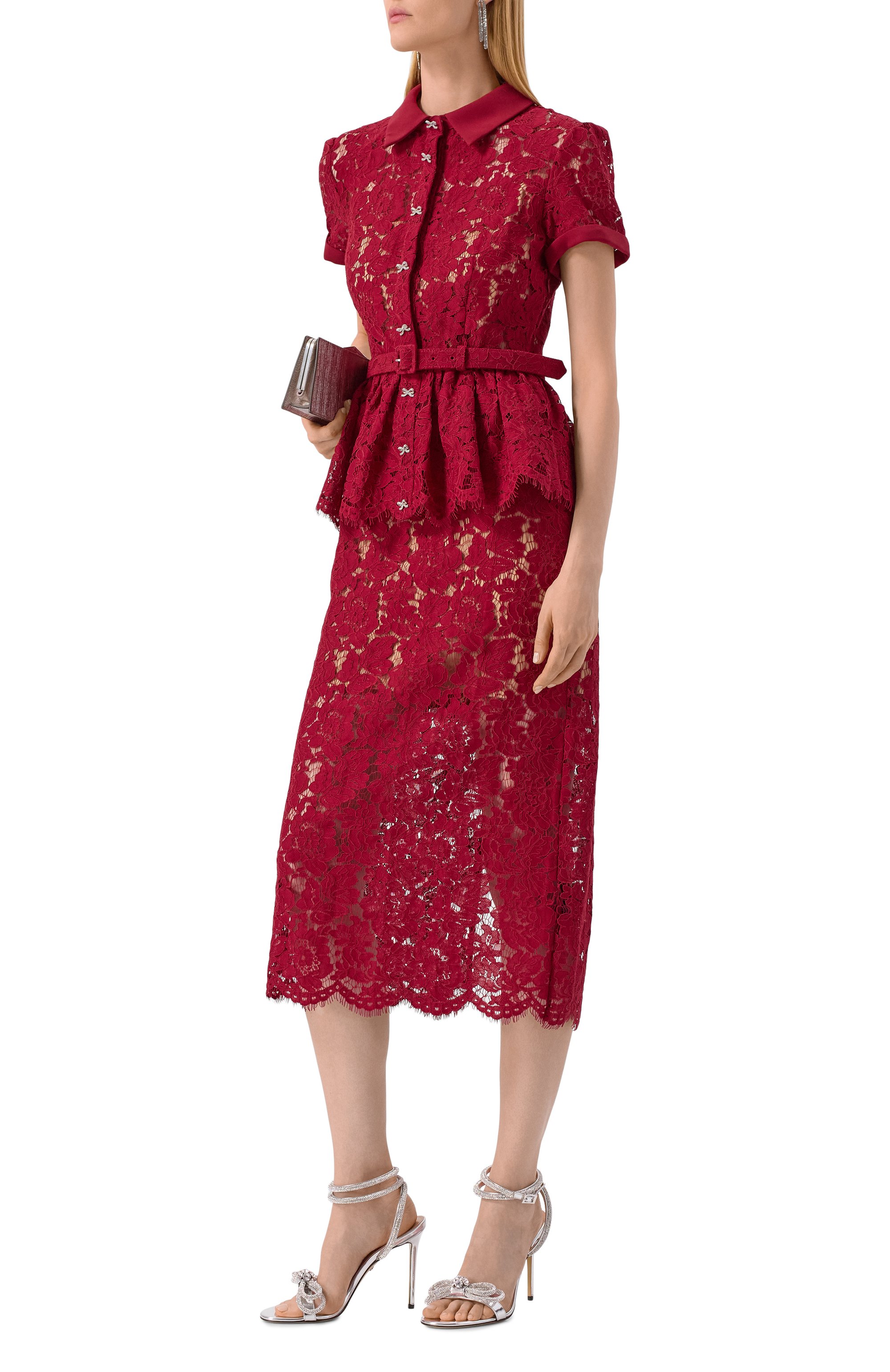 Платье SELF-PORTRAIT, арт. PF25006MBBU, фото 2