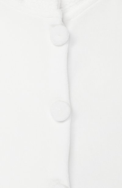 Хлопковый халат с кружевной отделкой LA PERLA, арт. 54750/8A-14A, фото 3
