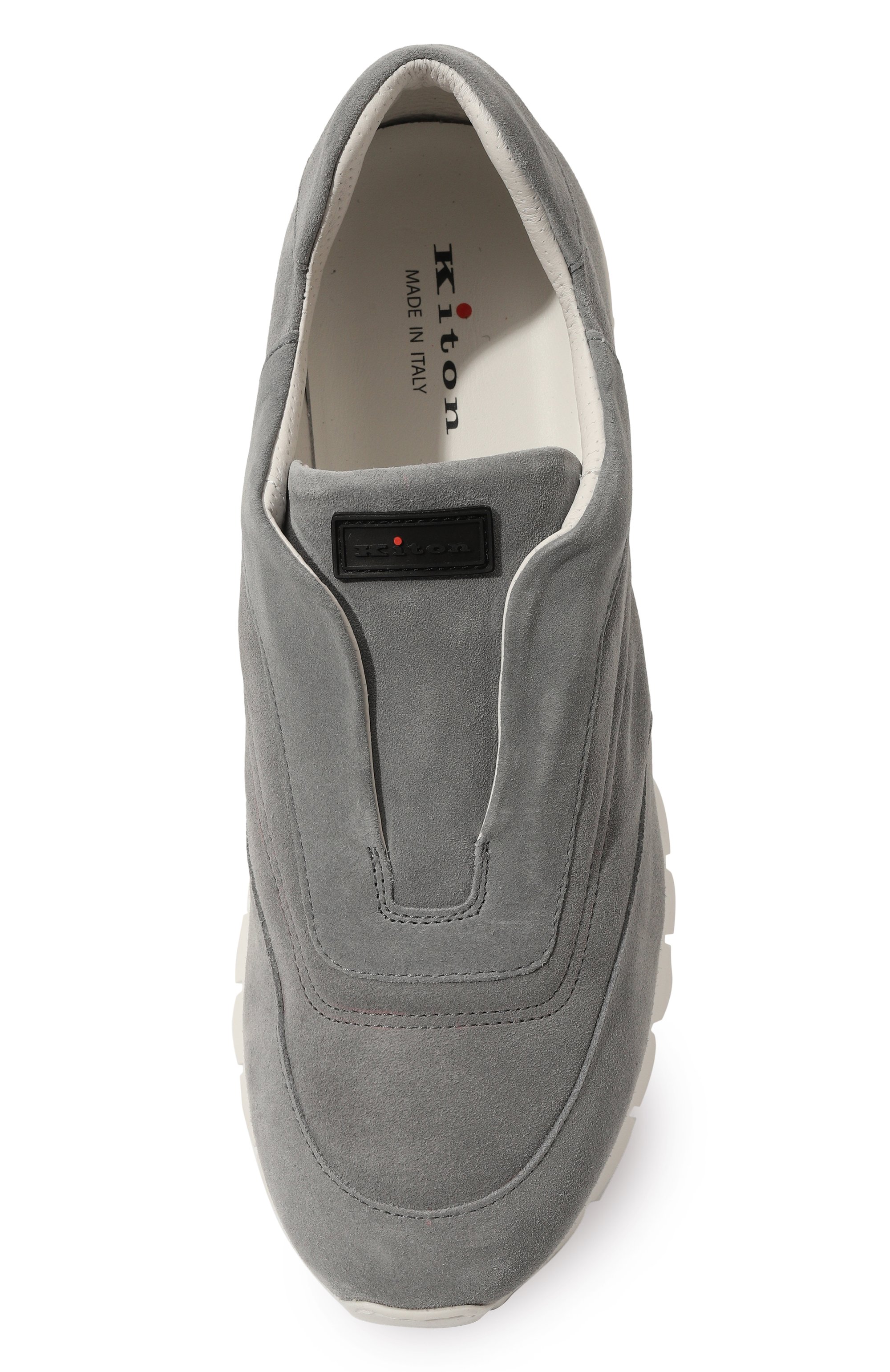 Замшевые кроссовки KITON, арт. USSA073N00977, фото 6