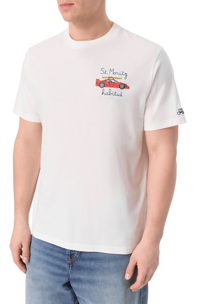 Хлопковая футболка MC2 SAINT BARTH, арт. ARN0004-01029I/ARN0TT WARM, фото 3
