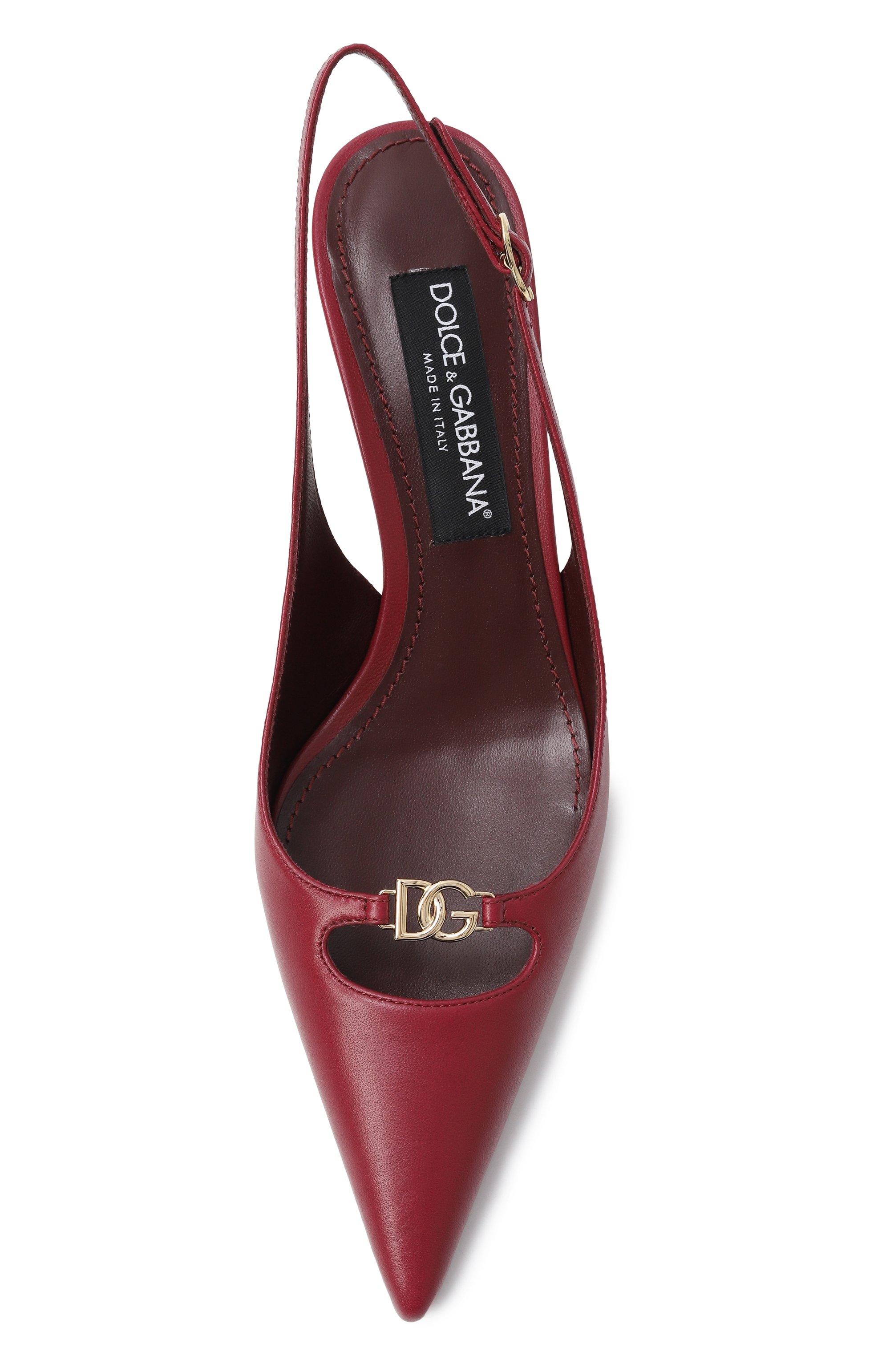 Кожаные туфли DOLCE & GABBANA, арт. CG0796/A1953, фото 6