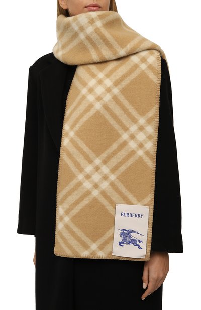 Шерстяной шарф BURBERRY, арт. 8079251, фото 2