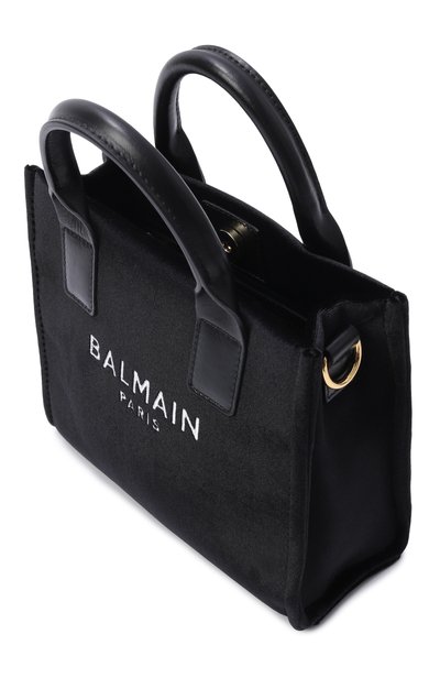 Сумка BALMAIN черного цвета по цене 49950 руб., арт. BZ0B08, фото 3 Сумка BALMAIN, арт. BZ0B08, фото 3