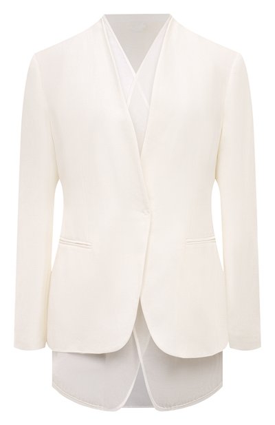 Женский жакет из вискозы и льна BRUNELLO CUCINELLI, арт. MH1262808