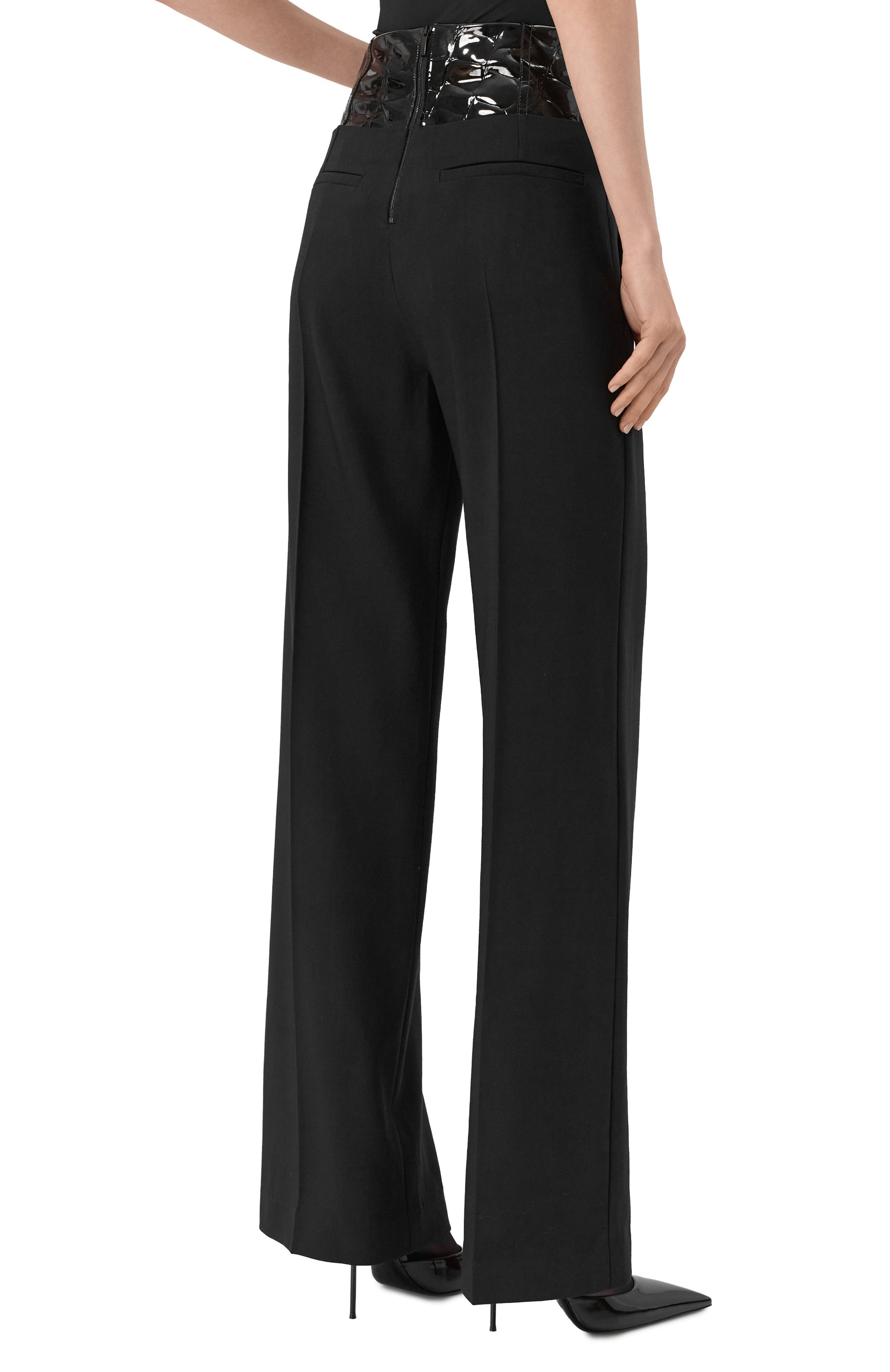 Шерстяные брюки DAVID KOMA, арт. PF25DK102TR, фото 4