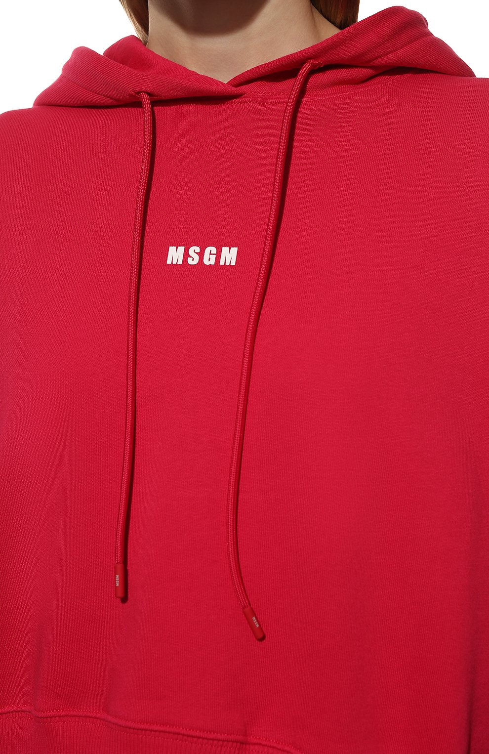 Хлопковое худи MSGM, арт. 3341MDM509 227799, фото 5