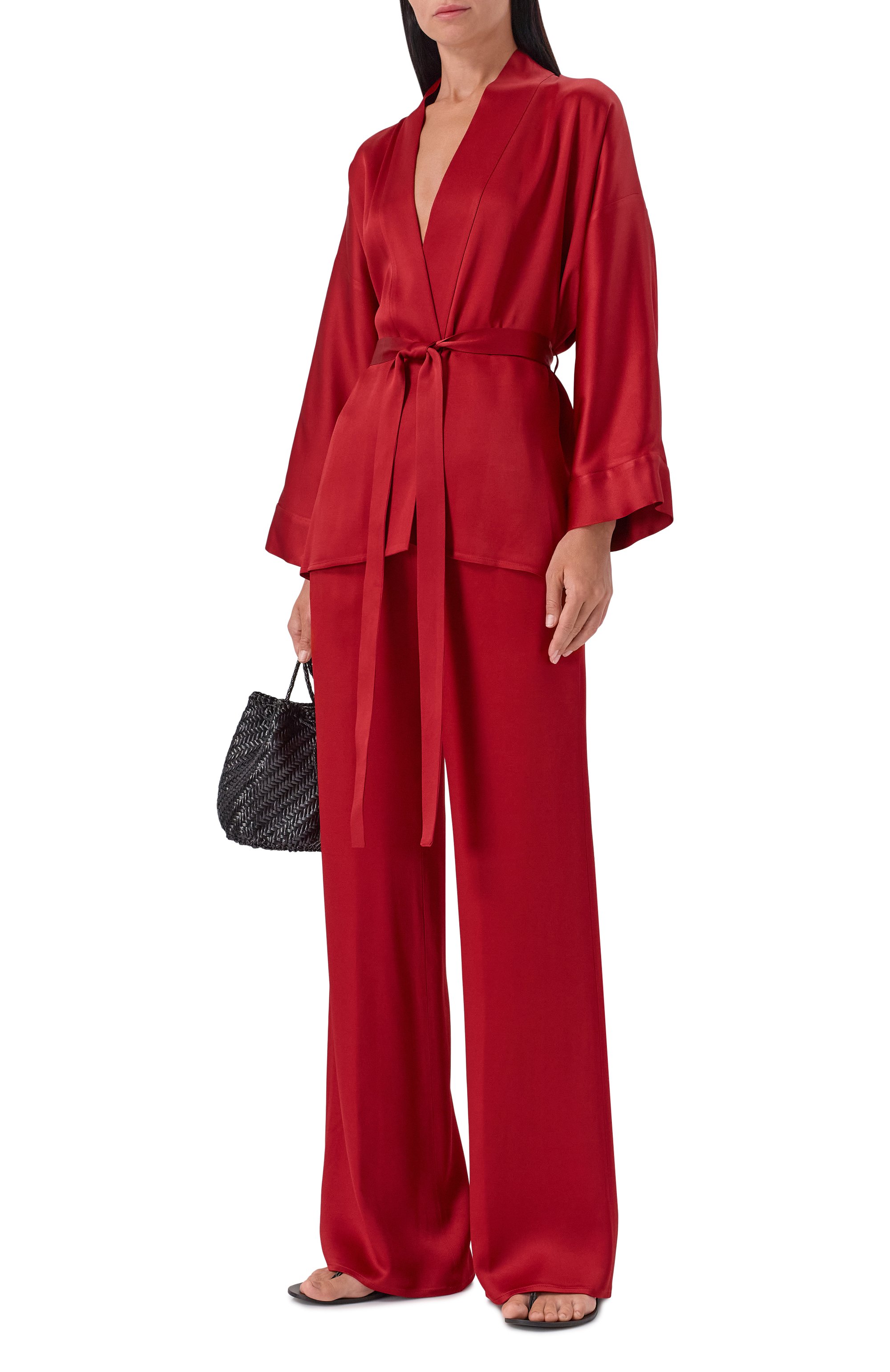 Атласные брюки ANTONELLI FIRENZE, арт. M8185P/355C, фото 2