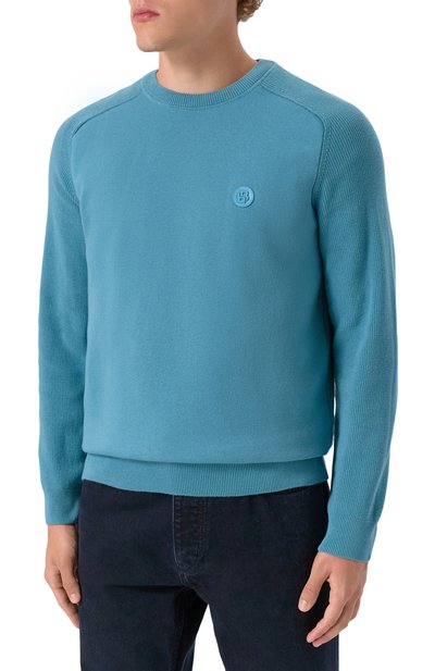 Хлопковый джемпер BOSS, арт. 50543136, фото 3