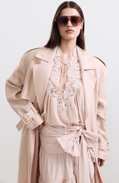 Солнцезащитные очки GUCCI коричневого цвета по цене 44300 руб., арт. GG2052S 010, фото 4 Солнцезащитные очки GUCCI, арт. GG2052S 010, фото 4