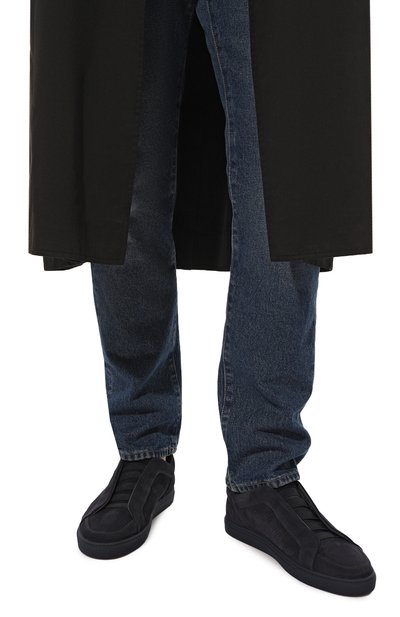 Замшевые кеды DOUCAL'S, арт. DU3174MANAUY106B, фото 3