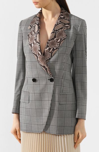 Шерстяной жакет MSGM, арт. 2841MDG08Y 207119, фото 3