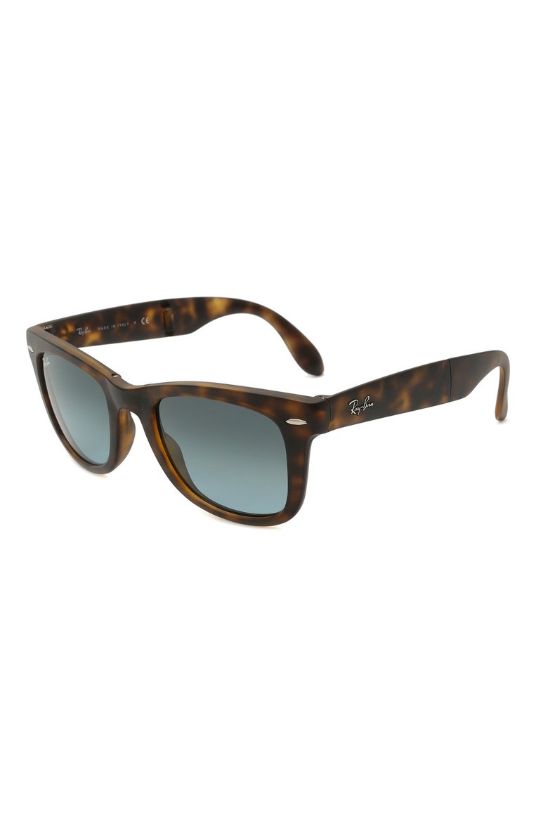Женские солнцезащитные очки RAY-BAN коричневого цвета, арт. 4105-894/3M | Фото 1 (Тип очков: С/з; Региональные ограничения белый список (Axapta Mercury): RU, Не проставлено; Кросс-КТ: С/з-унисекс; Материал: Пластик; Нос: Не проставлено; Оптика Гендер: оптика-унисекс; Очки форма: Прямоугольные)
