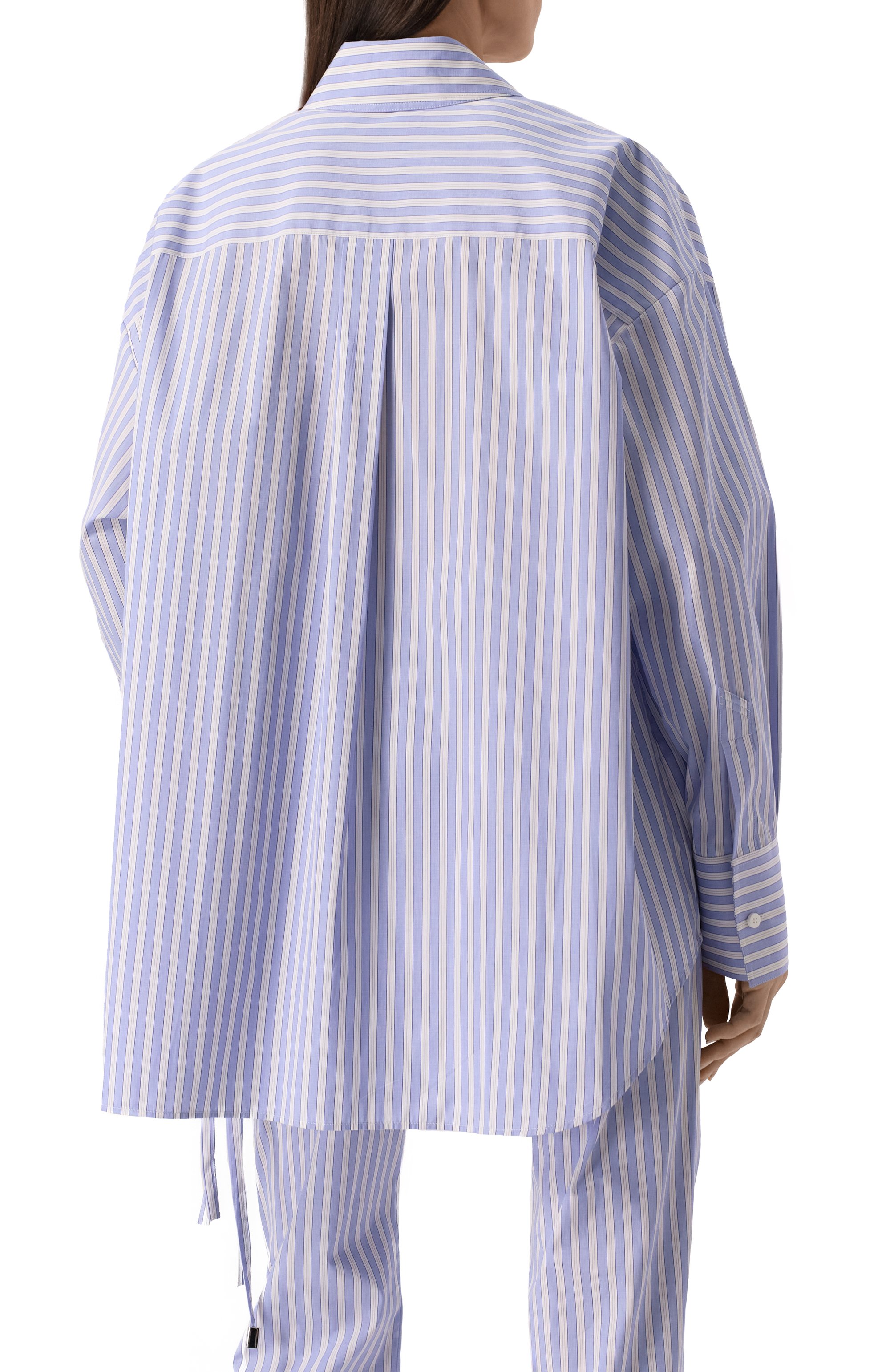 Хлопковая рубашка THE ATTICO, арт. 250WCH00040/CCC051AA, фото 4