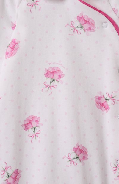 Хлопковый комбинезон MONNALISA, арт. 35E205, фото 3