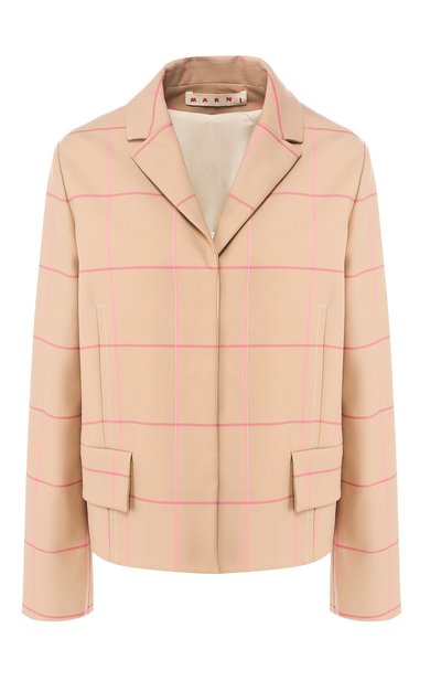 Жакет в клетку MARNI, арт. GIMA0038U0/TN821, фото 1