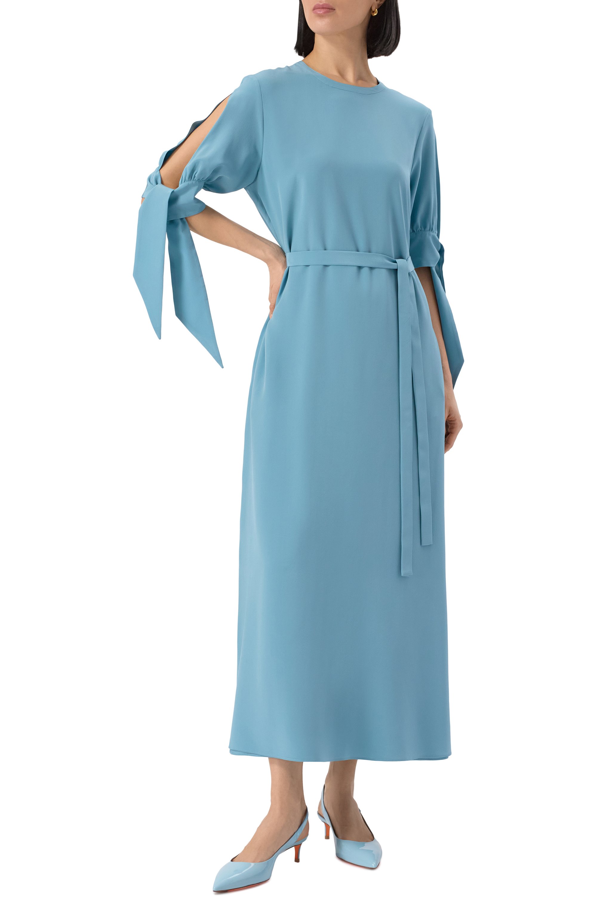 Шелковое платье SASUPHI, арт. S25502, фото 2