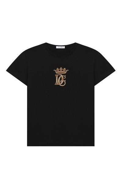 Хлопковая футболка DOLCE & GABBANA, арт. L4JT6S/G7WGB/2-6, фото 1